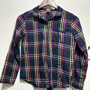 GAP kids flannel pajama shirt